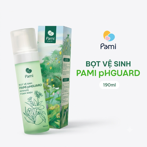 Dung dịch vệ sinh phụ nữ dạng bọt siêu mịn Pami pHGuard Intimate Foam Wash