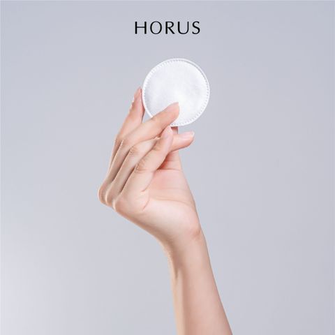 Bông tẩy trang mềm mại Horus Round Soft Cotton Pads 120 miếng