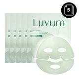 Mặt nạ thạch cao cấp LUVUM Gel Mask 33g - hộp 5 miếng Green Citrus