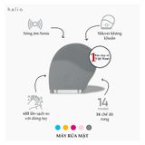 Máy rửa mặt massage Halio Facial Cleansing & Massaging Device