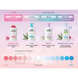 Gel vệ sinh phụ nữ dịu nhẹ Corine De Farme Fresh Intimate Wash 250ml
