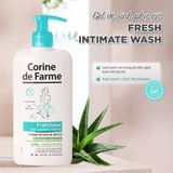 Gel vệ sinh phụ nữ dịu nhẹ Corine De Farme Fresh Intimate Wash 250ml