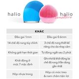 Máy rửa mặt massage Halio Facial Cleansing & Massaging Device