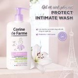 Gel vệ sinh phụ nữ dịu nhẹ Corine De Farme Fresh Intimate Wash 250ml
