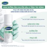 Kem dưỡng ẩm làm dịu và phục hồi chuyên sâu Cetaphil Soothing and Comforting Cica Calming Face Cream