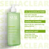 Gel Rửa Mặt SVR Không Chứa Xà Phòng Cho Da Dầu và Da Nhạy cảm