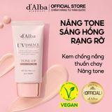 Kem chống nắng nâng tông d'Alba Waterfull Tone-Up Pink Correcting Sun Cream SPF50+ PA++++ 50ml