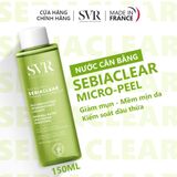 Nước hoa hồng làm dịu da, giảm kích ứng SVR Sebiaclear Micro Peel 150ml