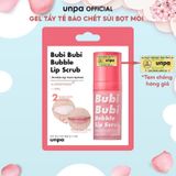 Tẩy tế bào chết môi sủi bọt Bubi Bubi Bubble Lip Scrub 10ml