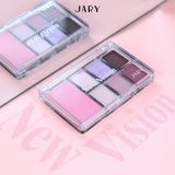 Bảng phấn má và mắt 7 ô JARY New Vision Cheeks Eyeshadow Palette 6g
