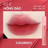 Son kem lì mịn mượt COLORKEY Airy Velvet Lip Lacquer 3g