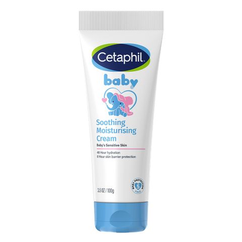 Kem dưỡng ẩm cho da nhạy cảm Cetaphil Baby Soothing Moisturising Cream 100g