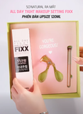 Set xịt khóa nền FIXX & Kẹp bấm mi & Cọ makeup
