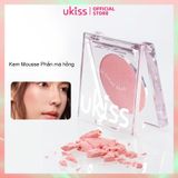 Má hồng kem mềm mịn Ukiss Temp Code Mousse Cream Blush 3.2g