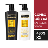 Bộ gội xả giảm gãy rụng TRESemme Keratin Smooth