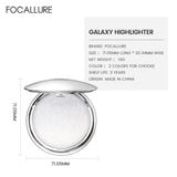 Phấn bắt sáng nhủ Focallure Galaxy Highlighter Soft Mochi Texture Glow Fresh Dewy Glow Melt Into Skin 8.5g