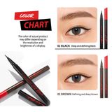 Kẻ mắt nước chống trôi Clio Superproof Brush Liner Kill Black 0.55ml