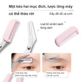 Bộ dụng cụ 4 món cắt tỉa lông mày Ukiss Eyebrow Shaping Tool