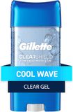 Gel ngăn mùi, giảm tiết mồ hôi Gillette Clear Gel 107g (Hàng Mỹ Nhập Khẩu Chính Hãng)
