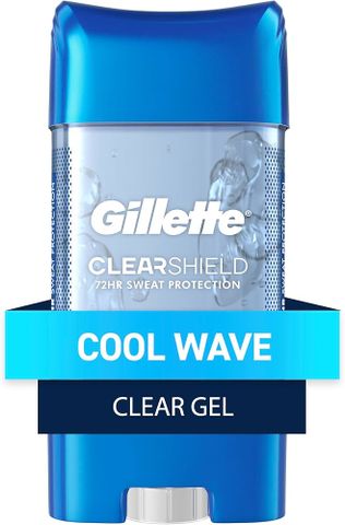 Gel ngăn mùi, giảm tiết mồ hôi Gillette Clear Gel 107g (Hàng Mỹ Nhập Khẩu Chính Hãng)
