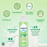 Sữa tắm gội hằng ngày cho bé Lactacyd Baby Extra Milky Body & Hair Wash 60ml
