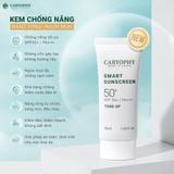 Kem chống nắng nâng tone, ngừa mụn Caryophy Smart Sunscreen SPF 50+ / PA+++ 50ml