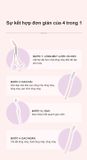 Bộ dụng cụ 4 món cắt tỉa lông mày Ukiss Eyebrow Shaping Tool