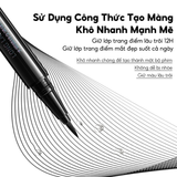 Bút kẻ mắt siêu mảnh Carslan Long Lasting Liquid Eyeliner 0,5g
