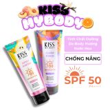 Sữa dưỡng thể chống nắng toàn thân hương nước hoa Kiss My Body SPF50 PA++++