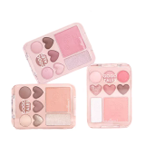 Bảng Phấn Mắt Và Má 8 Ô Gogo Tales Stick Sweet Heart Powder Blusher Eyeshadow Palette 9.5g