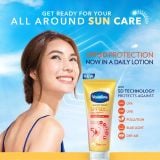 Combo dưỡng thể chống nắng Vaseline & nước tẩy trang cho mọi loại da Simple (300ml x 200ml)