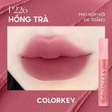 Son kem lì mịn mượt COLORKEY Airy Velvet Lip Lacquer 3g