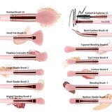 Bộ cọ trang điểm mềm 13 chiếc MAANGE Makeup Brushes Set 13pcs