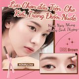 Bút kẻ mắt chất lì kháng nước Pinkflash Eyeliner Cair Bebas Salah 0,6g