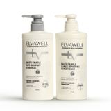 Bộ gội xả giảm gàu giảm rụng tóc và phục hồi hư tổn ELVAWELL