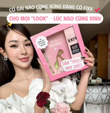 Set xịt khóa nền FIXX & Kẹp bấm mi & Cọ makeup