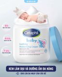 Kem dưỡng ẩm làm dịu da cho bé Cetaphil Baby Soothing Moisturising Cream 566g