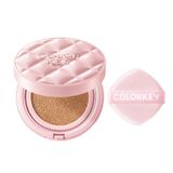 Cushion chống nắng mỏng nhẹ COLORKEY Long Lasting Flawless Brightening Cushion Cream SPF50+ PA++++