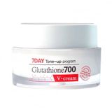 Kem dưỡng trắng da cấp ẩm đa tầng Angel's Liquid 7 Day Whitening Program Glutathione 700 V-Cream 50ml