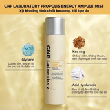 Xịt khoáng keo ong cấp ẩm CNP Propolis Energy Ampule Mist