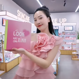 Set xịt khóa nền FIXX & Kẹp bấm mi & Cọ makeup