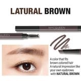 Chì kẻ mày lục giác MQNY My Strong Auto Eyebrow Pencil Hard Powder 0.35g