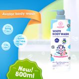 Sữa tắm sáng da sữa bò tươi Avatar White Body Wash