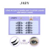 Lông mi cụm tự nhiên hộp 5 hàng Jary Cluster Lashes