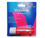 Sáp dưỡng môi dạng thỏi Vaseline Lip Therapy Rosy Lips With Petroleum Jelly Hoa Hồng 4,8g (Tặng móc khóa)