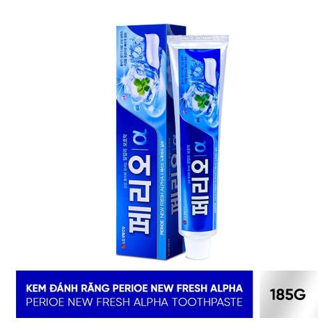 Kem đánh răng thơm mát Perioe New Fresh Alpha 185g