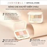 Bảng kem che khuyết điểm 3 màu Judydoll Three-Shades Concealer Palette