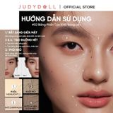 Bảng phấn bắt sáng tạo khối 4 ô Judydoll Highlight & Contour 9g