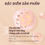 Bảng kem che khuyết điểm 3 màu Judydoll Three-Shades Concealer Palette