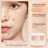 Bảng kem che khuyết điểm 3 màu Judydoll Three-Shades Concealer Palette